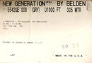 25' Belden 5542GE, 3 Pair 22AWG 1 Pair Shielded & 2 Pairs Unshielded Alarm Cable