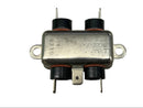 Corcom 2VB1 F7122, Single Phase EMI RFI Power Line Filter 2A@120V/250V @ 50/60Hz