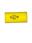 ZA9468-473M,100 pack  Qual Capacitor 0.047 UF 600 VDC 20 Elpac Metalized Polyester Film Zb9468-473m