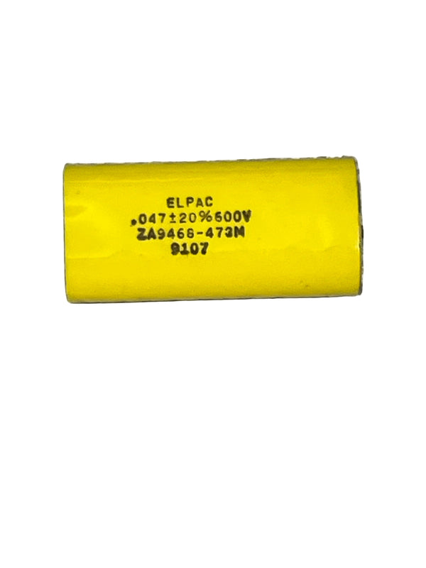ZA9468-473M,100 pack  Qual Capacitor 0.047 UF 600 VDC 20 Elpac Metalized Polyester Film Zb9468-473m