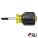 603-1/ Klein Stubby Screwdriver, Made in USA,