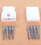 61-504, Philmore 4 Contact 0.093'' Molex Type Male & Female Set