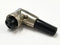61-613, 3 Pin Female Right Angle CB Mic or Ham Radio Mobile Microphone Connector