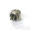 61-624, 4 Pin Male Chassis Panel CB Mic or Ham Radio Mobile Microphone Connector