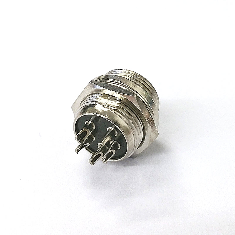 61-625, 5 Pin Male Chassis Panel CB Mic or Ham Radio Mobile Microphone Connector