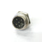 61-626, 6 Pin Male Chassis Panel CB Mic or Ham Radio Mobile Microphone Connector