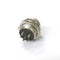 61-626, 6 Pin Male Chassis Panel CB Mic or Ham Radio Mobile Microphone Connector