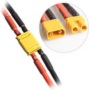 MVXT30-Leads, MVO Pair XT30 Plug Male Female Connector with 150mm 16AWG Silicone Wire for RC LiPo Battery FPV Drone