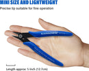 MV Flush Cutter 5in, MVO 170 Wire Flush Cutters Wire Clippers Nippers Clean Cut Pliers Side Cutter Diagonal Cutting Pliers
