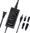 CH24V-2.1, MVO  29.4V 2A Charger 5 Plugs for Scooter 24V 25.2V 25.6V Lithium Battery, Pack DC 5.5 * 2.1 with 8mm 3 Prong/ 12mm 3 Prong/ 8mm RCA/ 3-Pin Male XLR Connector