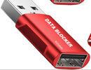 USB A to A Data Blocker, MVO C type Data Blocker Only for Charge, Protect Against Juice Jacking, Refuse Hacking Provide Safe