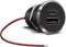 USBC/A 42M-BLACK, MVO USB A&amp;C 12/24v 36W QC 3.0