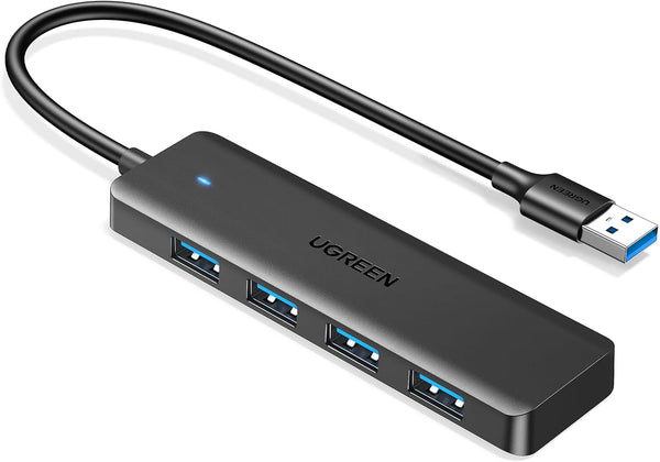 72-147, MVO USB 3.0 Hub, 4 Ports USB A Splitter Ultra-Slim USB Expander