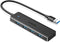 72-147, MVO USB 3.0 Hub, 4 Ports USB A Splitter Ultra-Slim USB Expander