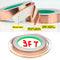 12CT3FT, MVO Copper Foil Tape,(0.5inch X 3 FT) Double-Sided Conductive Copper Tape with Adhesive for EMI Shielding,Paper Circuits,Electrical Repairs,Grounding