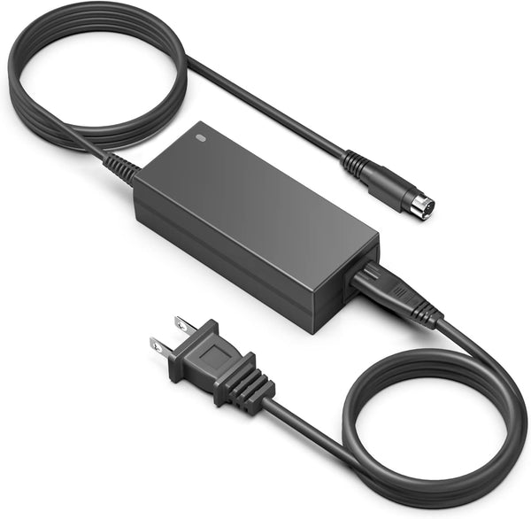 Thermal Printer PS, MVO 24V 3-Pin AC Adapter Replacement for EPSON M235A TM-T88II TM-88III POS Printer Power Supply Cord