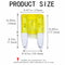 ATR-20, MVO 5 Pack  Auto Fuses 20 AMP APM/ATM 32V Mini Blade Style Fuses 20A Short Circuit Protection Car Fuse (20 AMP)
