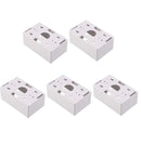 TSRW -JD1-5PK Cable Matters 5-Pack Single Gang Low Voltage Surface Mount Backbox 1.85 inches in Depth in White