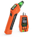 MVFTCT01. MVO Circuit Breaker Finder & GFCI Outlet Tester with Digital LCD Display, 90-135V Electrical Circuit Tracer Tool