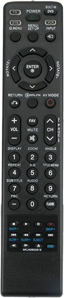LG DVR REMOTE, MVO TV/DVD Combo Remote Control fit for LG TV/DVD