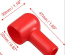 BAT BOOT Med MVO Battery Terminal Boots Insulating Rubber Covers Red Black Cable Lug Protector Cover Lug Caps for Car Marine