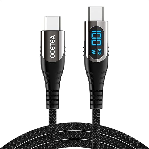 FASTDOT USB C-C Male 6.6ft 250W 20Gbs  fast charge