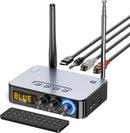 MVM9 PRO, MVO Bluetooth Audio Receiver Transmitter 4-in-1 (with Remote) for Home Stereo TV