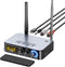 MVM9 PRO, MVO Bluetooth Audio Receiver Transmitter 4-in-1 (with Remote) for Home Stereo TV
