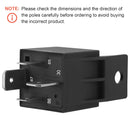 MVJD1912 Equiv R51-1D70-12F, MVO SPST-NO, 80A 12V DC Automotive / Marine Relay ~ Flange Mount