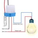 PhotoCell 12vdc 10A, MVO 12V Photocell Switch 10A Auto On/Off Photocell Light Sensor Switch Automatic Switch Light Photoswitch Rainproof Light Sensor Switch Photo Control Intelligent Sensor