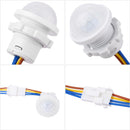 Motion Sensor Light, MVO PIR Infrared Sensor, 30S Time Delay, Smart Detection for LED, Bulb and Other Existing Light, Ceiling & Wall Mount, Automatic Light Control, 85-265V, 40W