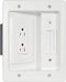 Cable Conceal Kit, MVO Wall Cable Concealer Kit, Flat Panel TV Connection Kit with Cable Management Box, In Wall TV Power Kit Hides Cords and Cables