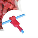519B, MVO 100 Pack T Tap Wire Connectors - Red 22-18AWG Waterproof Self-Stripping Quick Splice Electrical Terminals
