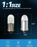 BA9SLED-WW, MVO 1893 Led Bulb 1895 1815 1816 53 57 Bulb BA9S Led Bulb for Indicator Lights Car Dome Map Trunk License Plate Courtesy Step Light Warm White DC/AC 12V.