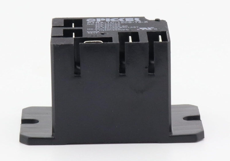 MVPTRA-1C-120S-T5-X  SPDT 120 VAC Coil, 40 Amp 120 VAC UL Rated, Sealed Power Relay, Popular T90 Case with Flange Mounting and Quick Connect Terminals