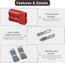KIT-22-4  RED 175A Battery Quick Connect Disconnect 12V-36V Powerpole Anderdson style
