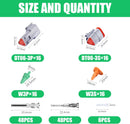 DT-3-M Grey 3 Pin Male Connectors Waterproof Electrical Wire Connector