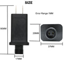 JT-DC300V0200-C, MVO  30V 6W LED Controller Class 2 Power Supply LED Transformer, Low Voltage Transformer US Plug for LED Light Indoor Outdoor Steady On Mode,
