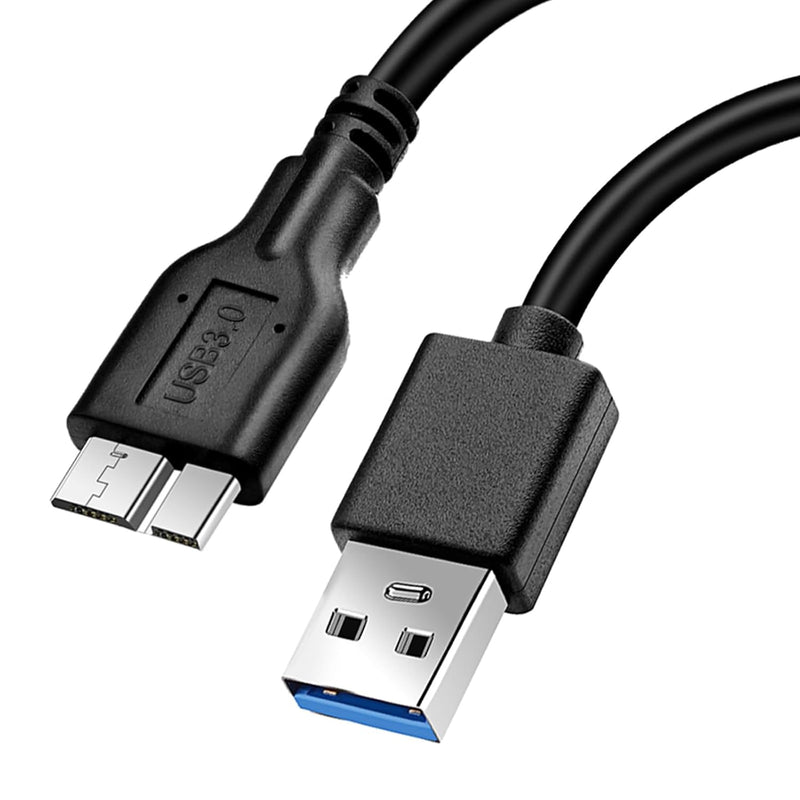 72-134-3, Calrad  Micro USB 3.0 Cable,USB A to Micro B Cord External Hard Drive Cable for 5Gbps Data Transfer Super Speed (3Feet)