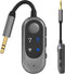 Blue Tooth Adaptor, MVO  2-in-1 Bluetooth Wireless Audio Transmitter for Headphones or BT Devices - 3.5mm Audio Jack Adapter for TV, Airplane, Car, PC, Gym Equipment