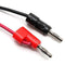 1270, MVO 3.3Ft BNC Male to Dual Banana Plug Test Lead Coaxial Cable for Oscilloscope