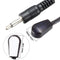 MV8062 IR Infrared Emitter Extension Cable 1.5m Long 45 Degree Emission Angle 3.5mm Jack Single Red Head