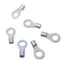 Philmore 65-1067, 12-10AWG Non-Insulated 1/4" Ring Terminals ~ 6PK
