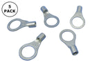 Philmore 65-1069C, 12-10AWG Non-Insulated 3/8" Ring Terminals Terminals ~ 5PK