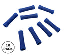 Philmore 65-1235, 16-14AWG Blue Insulated Butt Connectors ~ 10 Pack