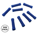 MVO 65-1235-500, 16-14AWG Blue Insulated Butt Connectors ~ 500 Pack