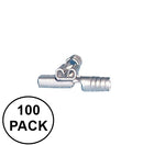 Philmore 65-4022C, 22-18AWG Non-Insulated 0.187" Female Quick Slide 100PK