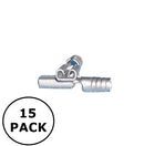 Philmore 65-4021, 22-18AWG Non-Insulated 0.110" Female Quick Slide 15PK