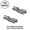 Philmore 65-4025C, 22-18AWG Non-Insulated 0.250" Female Quick Slide 100PK