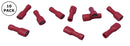 Philmore 65-4322C, 22-18AWG Red Fully Insulated 0.187" Female Quick Slide 100PK